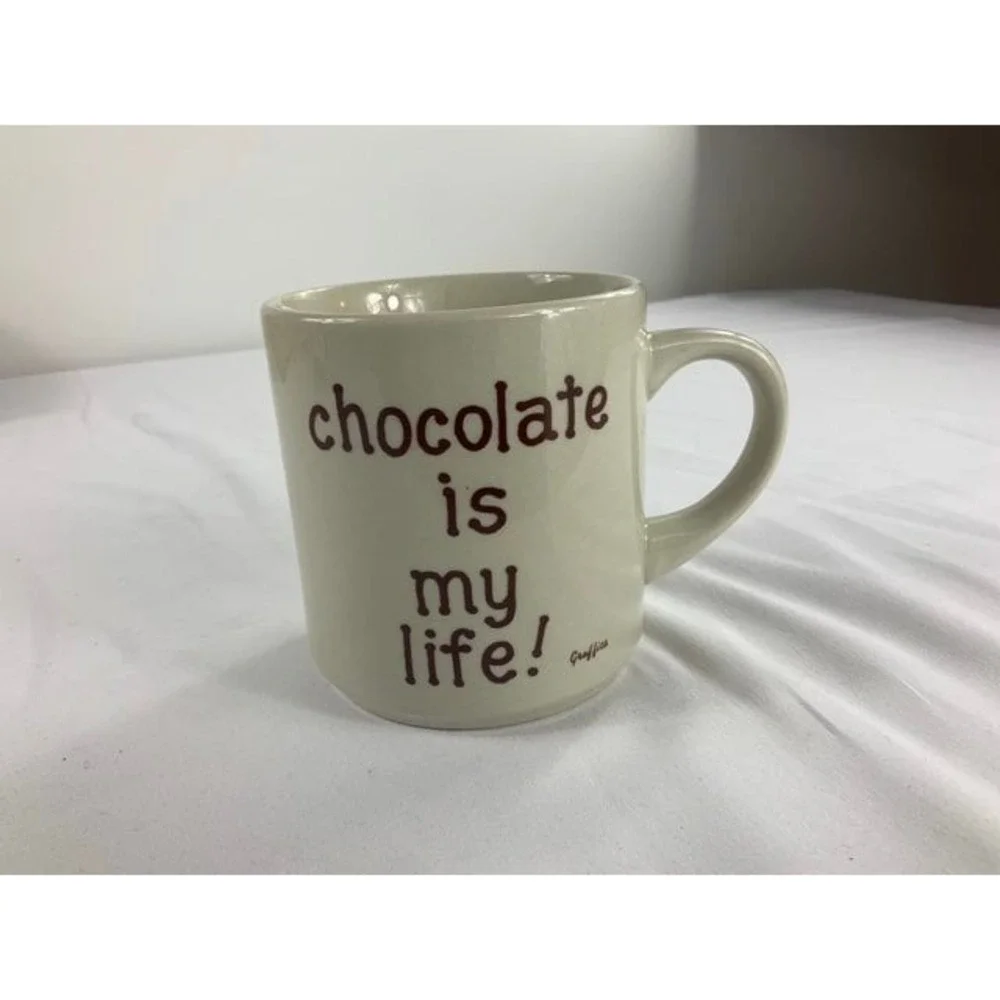 Chocolate is My Life Coffee Mug‎